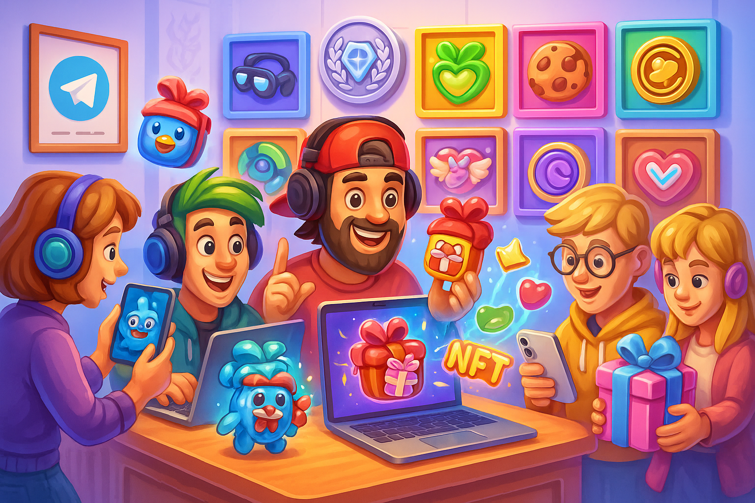 آموزش تبدیل گیفت تلگرام به NFT قابل فروش