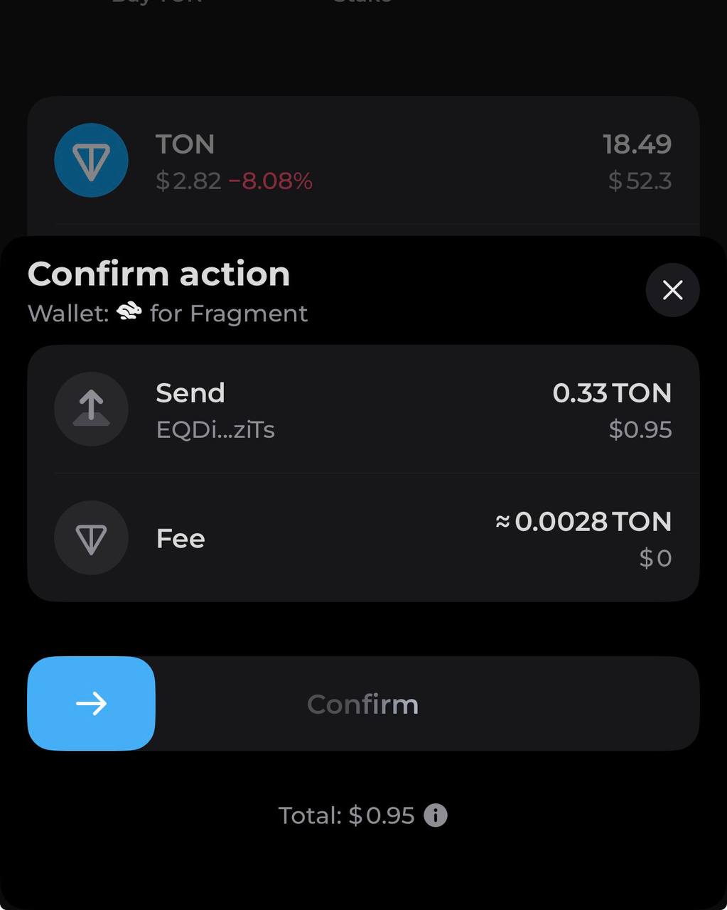 مراحل خرید گیفت کارت با رمزارز در گیفت سیتی - ۸