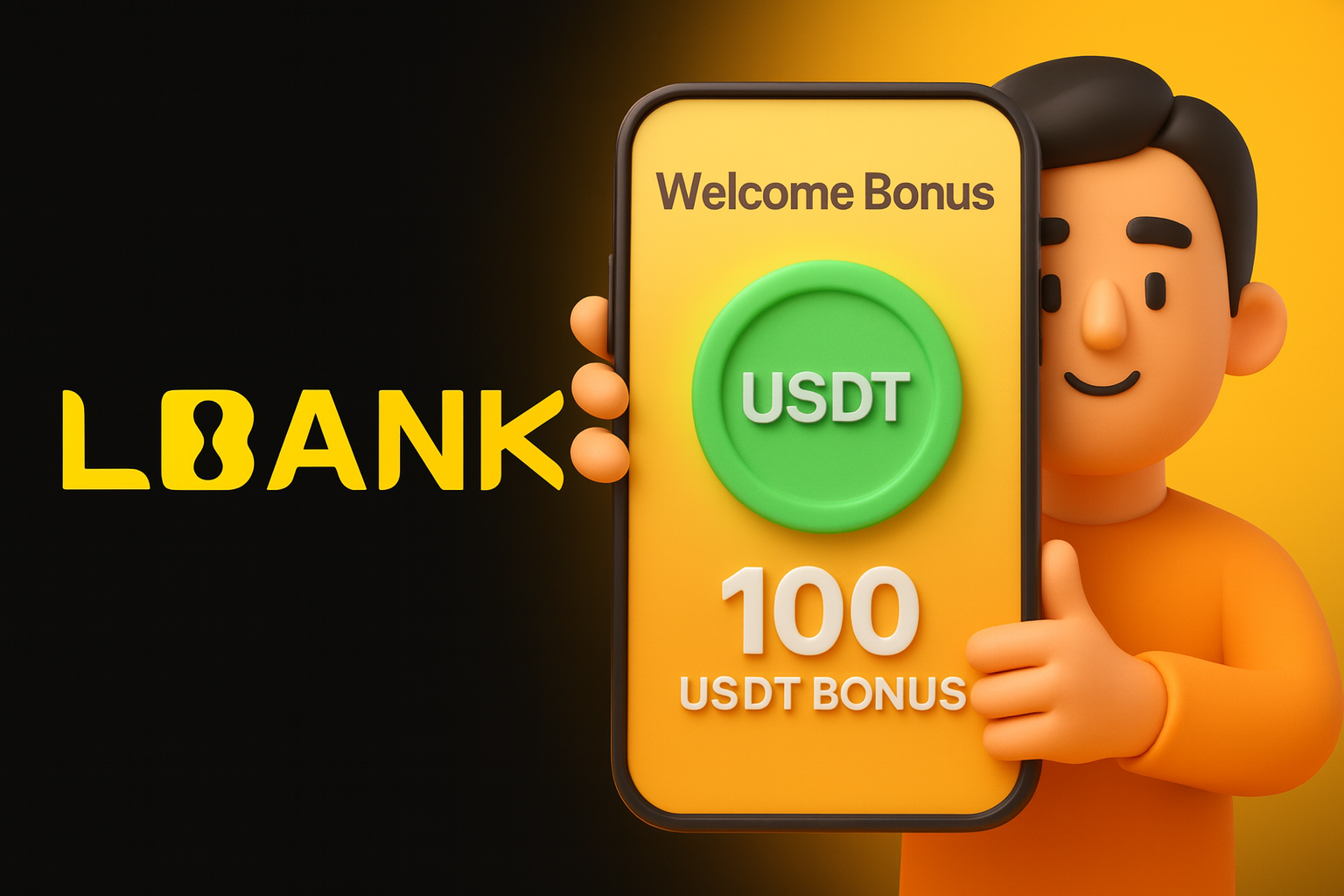 دریافت بونوس خوشآمدگویی از صرافی LBank