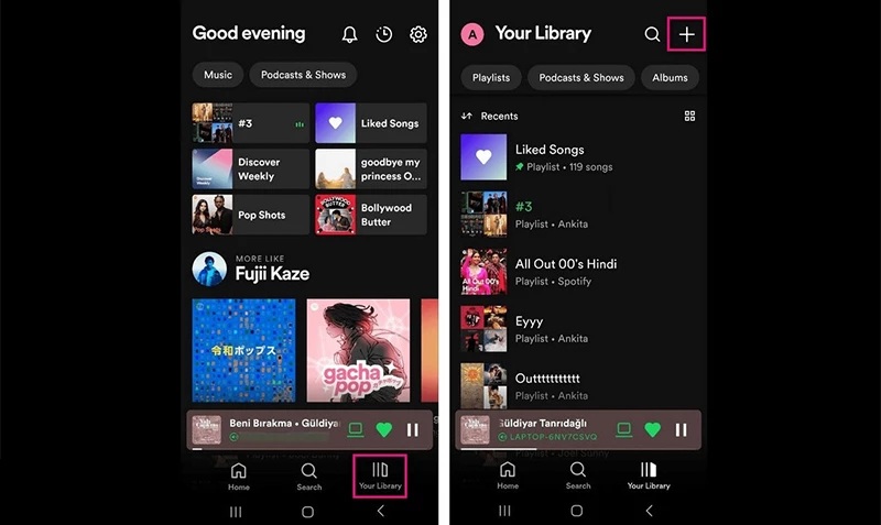 آموزش ساخت پلی لیست در اسپاتیفای
