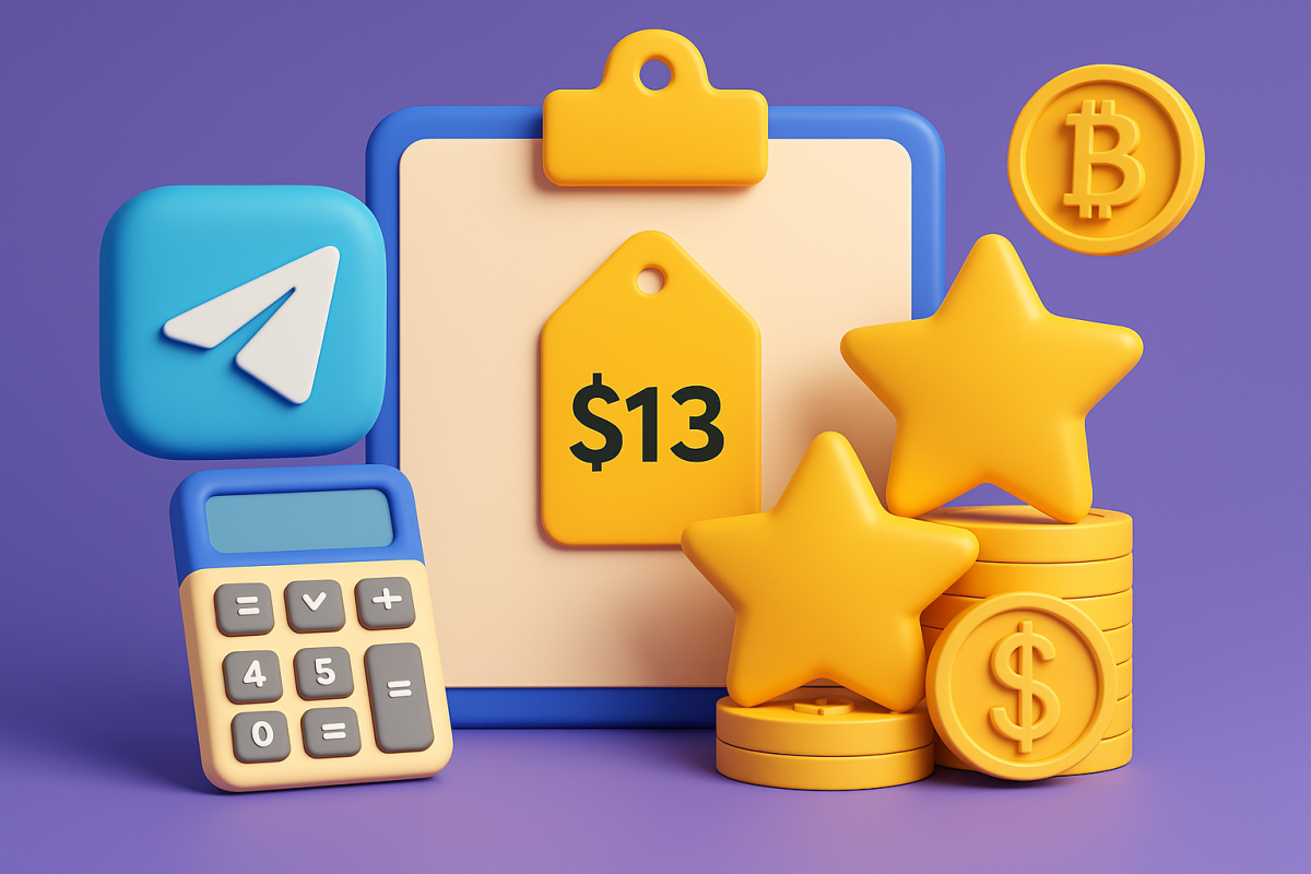 نحوه محاسبه قیمت استارز تلگرام چگونه است؟