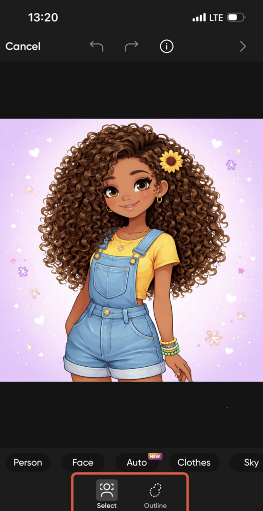 حذف بک‌گراند در پیکس‌آرت - ۳