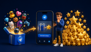 تبدیل گیفت تلگرام به استارز