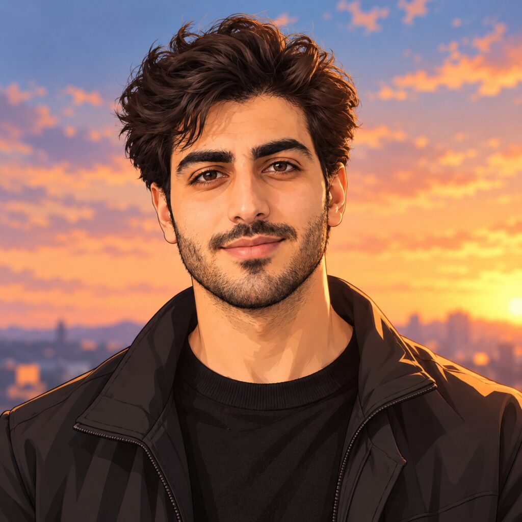 عکس پروفایل انیمه‌ای پسرانه