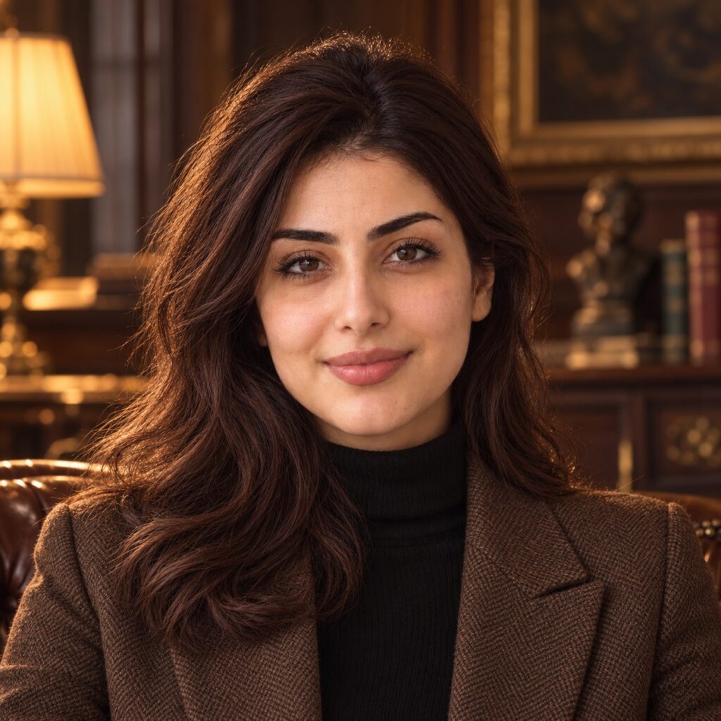 پرامپت عکس پروفایل زنانه کلاسیک و لوکس